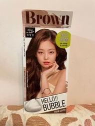 Korea Mise en scène Hello Bubble Serum Foam Hair Color Dye HAIR COLORING (6N Brown) 韓國精油泡沫染髮劑 (6N 棕色)