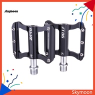 Skym* 1Pair ZTTO Universal Colorful Bike Pedals Aluminum Alloy Bicycle Flat Platform for Folding Mountain Road Bikes