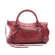 【二手】巴黎世家 (Balenciaga )女士手提包，首款RED皮革款。