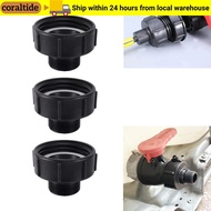 CORALTIDE IBC Ton Barrel Connector, Accessories Plastic IBC Tank Adapter,  IBC Fitting Fine Thread H