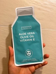 Yeauty蘆薈橄欖油維他命 E mask