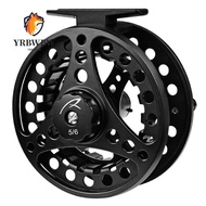 YRBWBW Fly Fishing Reel, 5/6 WT 2+1BB Bearings Fly Reel, Durable 85mm Diameter Aluminum Alloy Fishin