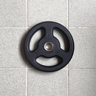 Decathlon 5kg 橡膠槓鈴片1塊