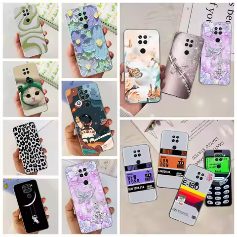 For Xiaomi Redmi Note 9 4G Case Soft TPU Protector Back Cover for Xiaomi Redmi Note 9 Pro Note 9s 9T