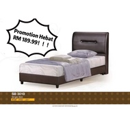 Katil Single Divan/Divan Single Bed/Divan/Katil Single Murah Direct Kilang