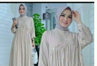 JAWANI LONG TUNIK/Casual Dress OOTD Korean Style /Dres Kondangan & Lebaran / Gamis Jumbo Muslim Rema