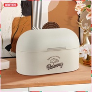 [wnuyjeye] Metal Bread Box Bin Bread Storage Container Bin Organization Farmhouse Bread Box for Rest