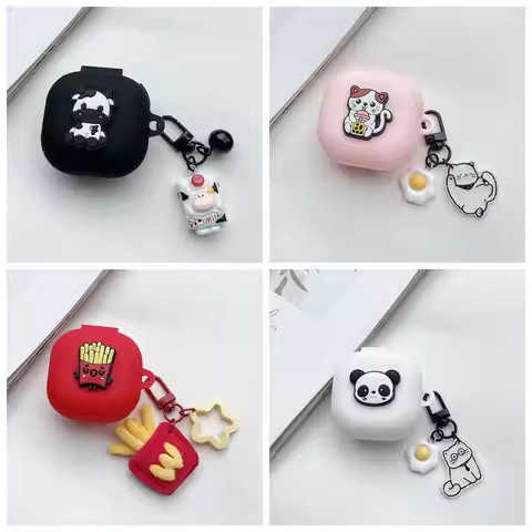 For Redmi Buds 3pro /Airdots 3Pro /buds 3lite case Cute Cartoon for xiaomi buds 3 pro Silicone hearp