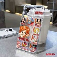 One Piece Women Characters I Voted Clear Phone Case For IPhone 17/17 Pro/17 Pro Max/17 Air/16/15/14/