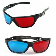 Have 2025 Red Blue 3D Glasses 3D Stereo Glasses Sports Style Can Be Used As Q3Z2