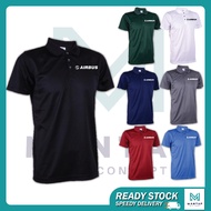 airbus POLO TRAVEL JERSEY tshirt shirt t-shirt air bus BOEING MALAYSIA AIRLINES SYSTEMS MAS company 