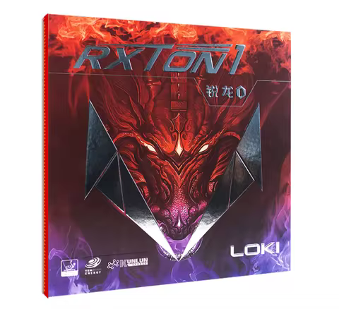 LOKI RXTON 1 Original Table Tennis Rubber RXTON-1 Allround Spin Control Ping Pong Sponge