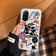 เคสสำหรับ Redmi 15C 15 5G A5 Poco C71ใหม่2025น่ารักการ์ตูนโจรสลัดลายเคสนิ่มกันกระแทกยางโปร่งใสเคสโทร