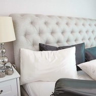 Ella Silk - ปลอกหมอนผ้าไหมมัลเบอร์รี่แท้ 100%  ผ้าหนา 22momme - Ella Mulberry Silk Pillowcase Ivory 