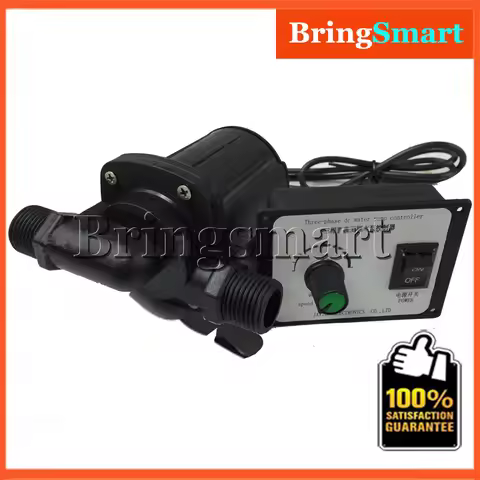 Bringsmart SR-1000C3 High Flow Rate 3000L/H 7M 12V DC Brushless Booster Pump 24V Solar Water Pump Su