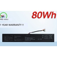 NEW 80WH BATTERY Rog Ally (1 YEAR WARRANTY) Replacement Upgrade battery FOR ROG ALLY (2 hours 40min 