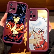 Wine Red Case for VIVO Y21e Y21a Y33t Y33s Y02a Y21 Y02t Y02 Y21s Z-25 InuYasha