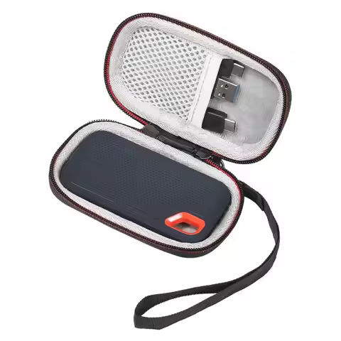 Hard Carry Case Storage Bag Pouch for SanDisk 250GB/500GB/1TB/2TB SSD SDSSDE60