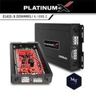 PLATINUM-X เพาเวอร์แอมป์ คลาสดี ใช้สำหรับซับวูฟเฟอร์ Poweramp CLASS-D 1000.2 แอมป์ขยายเสียง  เครื่องขยายเสียง MT