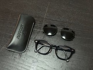 MOSCOT | Lemtosh Black Eyeglasses Sunglasses Clip-on 黑框眼鏡 太陽眼鏡