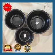 ❥ ▯ ◑ 3 in 1 Black High Quality Plastic Basin/Batcha/Planggana, Laundry/Kitchenware