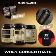 MUSCLE MATRIX 1000% WHEY CONCENTRATE 900g