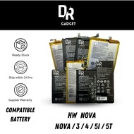 BATTERY HUAWE NOVA / NOVA 3 / 4 / 5T / 5I  < Ready Stock > Dr Gadget
