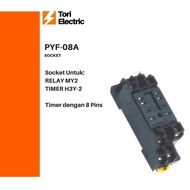 Socket Relay MY2 H3Y-2 8 pin PYF-08A Timer Relay