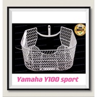 YAMAHA Y100 SPORT100 YAMAHA100 BASKET 88 BAKUL BESI KACANG 88 ( WHITE )