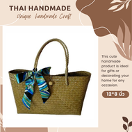 สินค้าเข้าแบบใหม่ !! กระจูดสาน กระเป๋าสาน krajood bag thai handmade งานจักสานผลิตภัณฑ์ชุมชน otop วัสดุธรรมชาติ ส่งตรงจากแหล่งผลิต #กระจูด #กระเป๋า