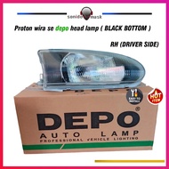 PROTON WIRA SE,SATRIA,PUTRA HEAD LAMP TAIWAN DEPO HEAD LAMP SMOKE/LAMPU DEPAN WIRA/SATRIA/PUTRA/AREN