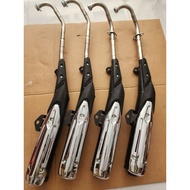 Ex 135 exhaust, ex 135, ex 135 exhaust 5 numbers, first class genuine, replaces original exhaust, no