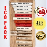 ECO PACK - Plastic Sausage Sleeve Leather Casing Selulosa Collagen Edible Halal Food Grade