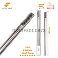 MATA 1178 tuner eyes. cuner long rod 6mm flate 6x6x120mm unidirectional eyes