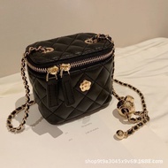 2026 Fesyen Baru Secret Garden Camellia Corak Berlian Beg Kecil Wanita Beg Mini Bahu Crossbody