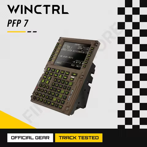 WINCTRL PFP 7 (Panel of Flight Plan) CDU PMDG Flight Game Simulator Control Panel for X-Plane MSFS