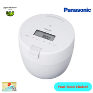 Panasonic Rice Cooker 5 Pressure IH Compact Size Futal dishes compatible White SR-NB102-W direct from Japan