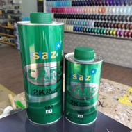 2K Auto Clear Medium Solid Slow Dry 2:1 High Build Mirror Gloss 1.3 Liter Set Topcoat Motor Car Pain