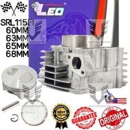 Yamaha SRL115 FI/Lagenda115 FI Leo Racing Engine Cylinder Block 60mm/63mm/65mm/68mm SRL115FI Lagenda115FI