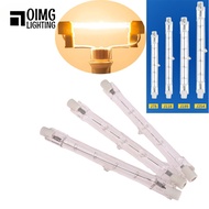 หลอดไฟ R7S ฮาโลเจนแบบหรี่แสงได้คู่60W/80W/100W/120W/150W/500W/1000W/1500W 78Mm/118Mm/119Mm/254Mm สิ้