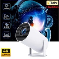 Projector 4K Android 11.0 LCD 4K Projector 1080P Double WIFI Bluetooth with Netflix/YouTube Camping 