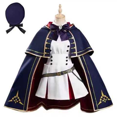 Anime FGO Altria Caster Cosplay Costume with hat Custom Made