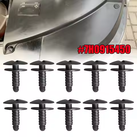 7H0915450 FOR Volkswagen T5 Transporter Camper Headlight Engine Cover Screws Battery Cover Front Gri