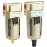 Wiggart✨AF4000-04 Oil Water Separator Air Filter 4 Points Oil Water Separator Automatic Drainage Fil