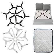 3 Way 6 Sides Adjustable Bed Sheet Clips Grippers Sheet Elastic Sheet Mattress clip klip katil klip 