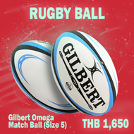 Rugby Ball Gilbert Rugby Ball Gilbert Omega Match Ball Size 5 Authentic #1 Seller ลูกรักบี้ รักบี้บอ
