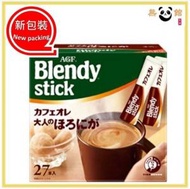 AGF - Blendy 深煎咖啡歐蕾27包盒裝【平行進口】(賞味期限：2024年06月30日）