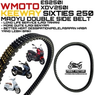 DRIVE BELT WMOTO ES250I ES 250I/XDV250I XDV 250I KEEWAY SIXTIES 250 DOUBLE SIDE DRIVE BELT SPARE PAR