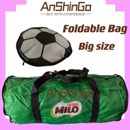 MILO sports bag travel bag travel foldable bag beg lipat beg sukan旅行折叠袋Beg Travel Pakaian Travel Org