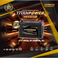 Titanpower Premium EFB M42L/R  (65B19L/R) car battery